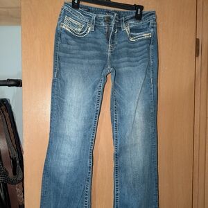 Vigoss Boot Cut Jeans in Classic Blue